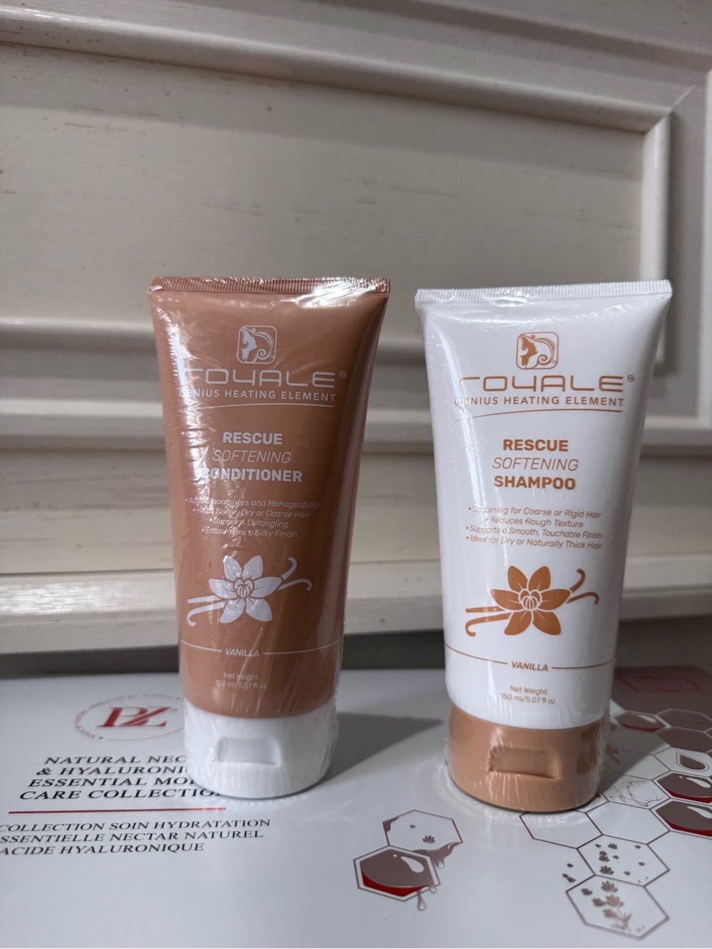 Rescue Softening Shampoo - Vanilla - Pink/Tan Packaging